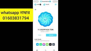 "🔥 Earn Free Crypto with DreamStation app ||  Telegram Mining Bot 🚀 | #CryptoMining #TelegramBot"