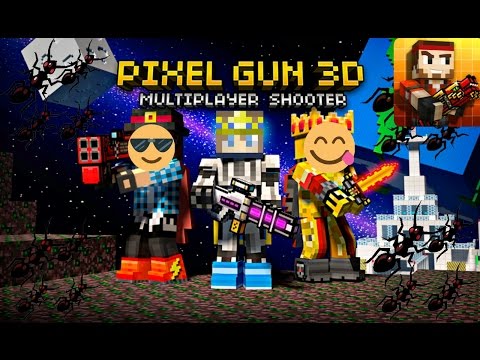 Pixel-Gun : bataille de fourmis