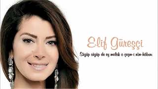 Elif Güreşçi ~ Süzüp süzüp de ey melek o çeşm-i nîm-hâbını