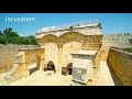 JERUSALEM, Exclusive Video. The GOLDEN GATE From The INNER SIDE of the OID CITY