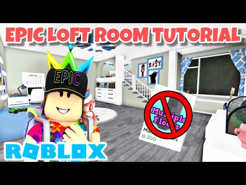 Kids Loft Room Tutorial No Multiple Floor Gamepass Roblox Bloxburg Speedbuild Youtube - roblox welcome to bloxburg no gamepass loft