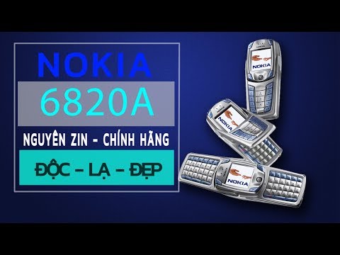 Nokia 6820 (6820a) siêu độc với 3 bàn phím có Qwerty | Điện Thoại Cổ Độc Lạ PinKuLan