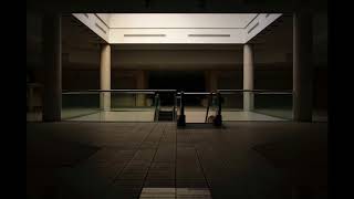 Leonard Cohen- Suzanne (playing in an empty shopping centre)