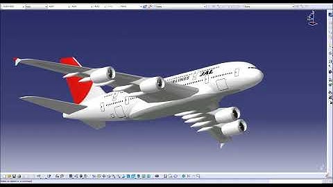 AIRBUS A 380 – 800 CATIA V5 TUTORIAL PART - 9