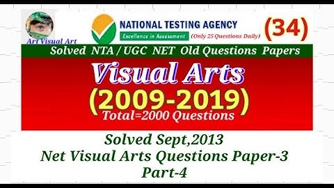 Net Visual Arts Solved Sept,2013 Questions Paper-3 Part-4