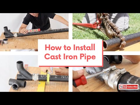 How to Install Cast Iron
