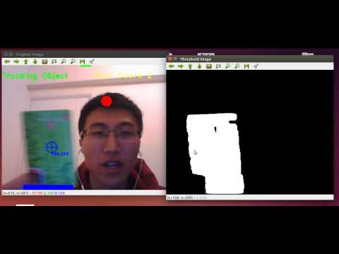 using OpenCV to develop motion sensing game based on color detection