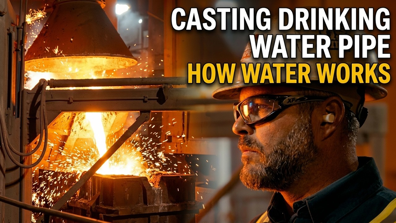 America's Drinking Water Pipes Built in Alabama Foundry | How Water Works America's Drinking Water Pipes Built in Alabama Foundry | How Water Works