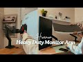 Ergonomic Desk Setup 🖥️ | Huanuo TitanLift™ Heavy Duty Monitor Arm HNSS48B
