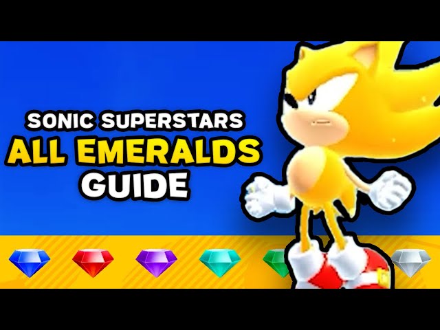 Sonic Superstars Chaos Emerald locations