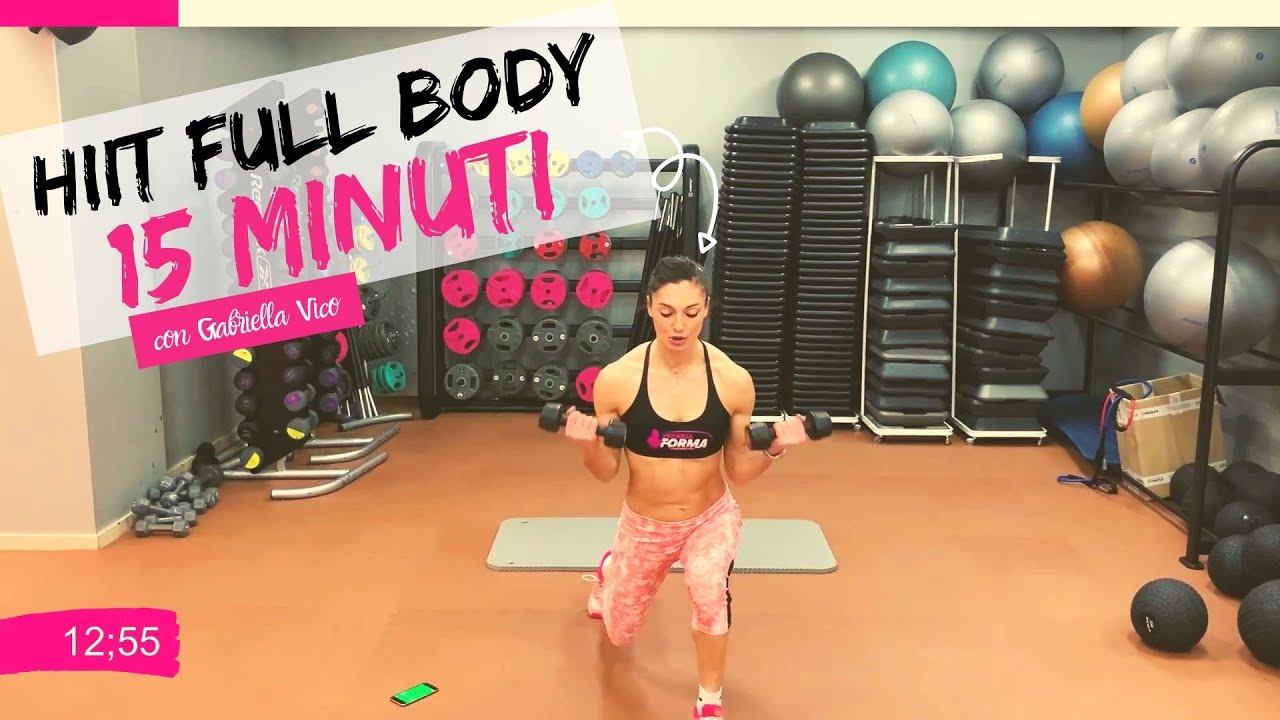 💪🏻Allenamento Full Body a casa con solo 2 manubri!