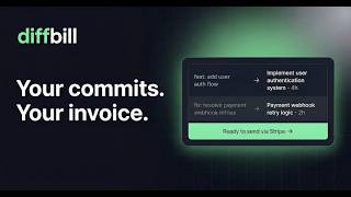 GitHub PRs ➜ Stripe Invoice, Automatically | diffbill