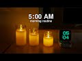 【5AM Morning Routine】Productive Weekday Morning Routine Before Work | Japan Vlog
