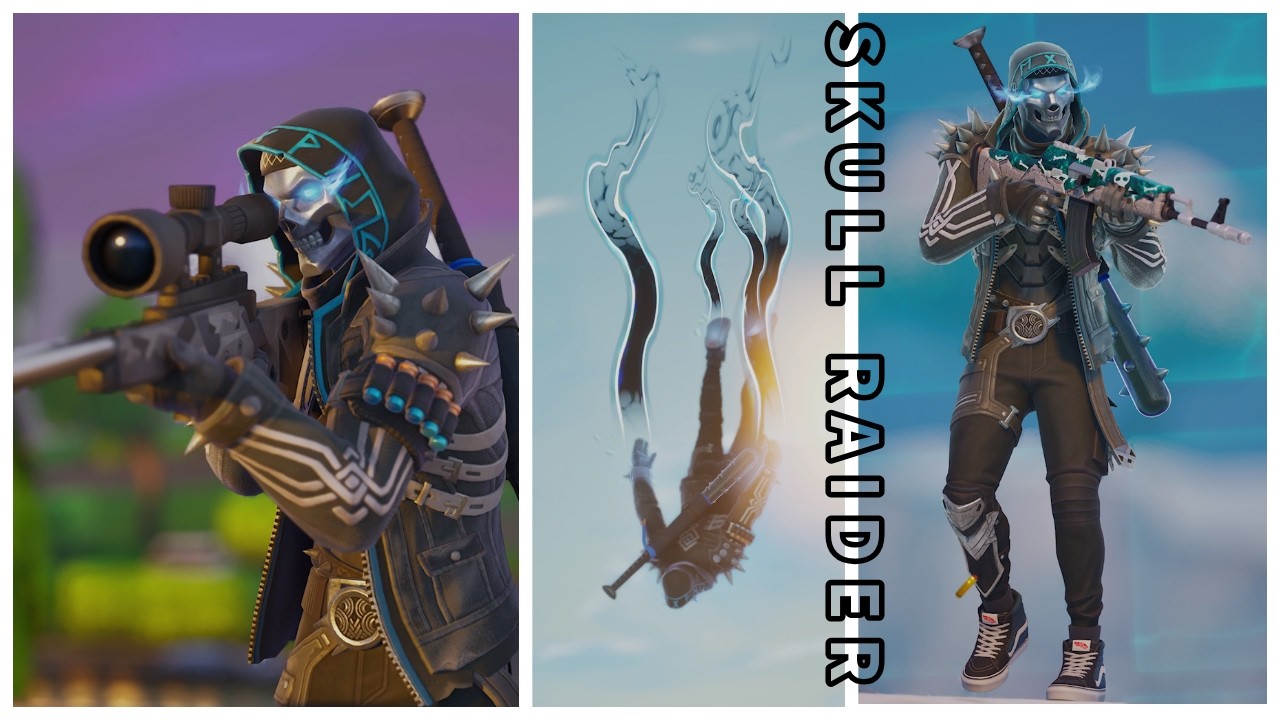 SNIPED 3 TIMES! SKULL RAIDER COMBO!