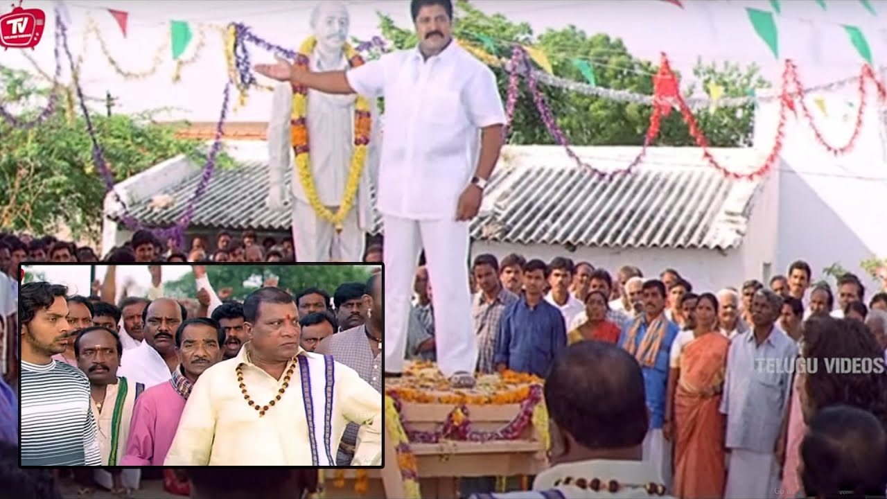 Srihari Telugu Blockbuster Movie Warning Scene | Telugu Movie Scene | @TeluguVideoZ
