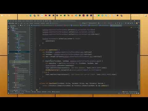 #174 Android Kotlin Development 2022 [Arabic] |  Update Data