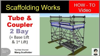 TESDA - Scaffolding Works - Tube & Coupler - 2 Bay