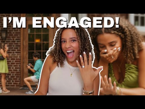 ENGAGEMENT STORY TIME + pictures and videos 💍