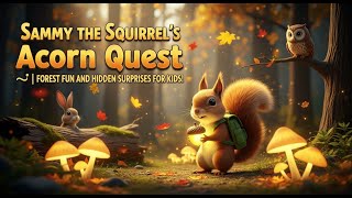 Sammy the Squirrel’s Acorn Quest 🌰🐿️ | Forest Fun and Hidden Surprises for Kids!