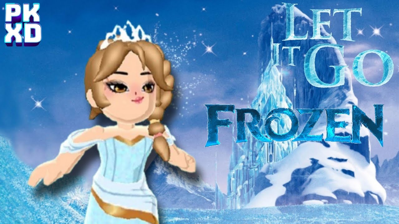 FROZEN - "LET IT GO"-PKXD MUSIC VIDEO (Bryce PKXD)❄️☃️