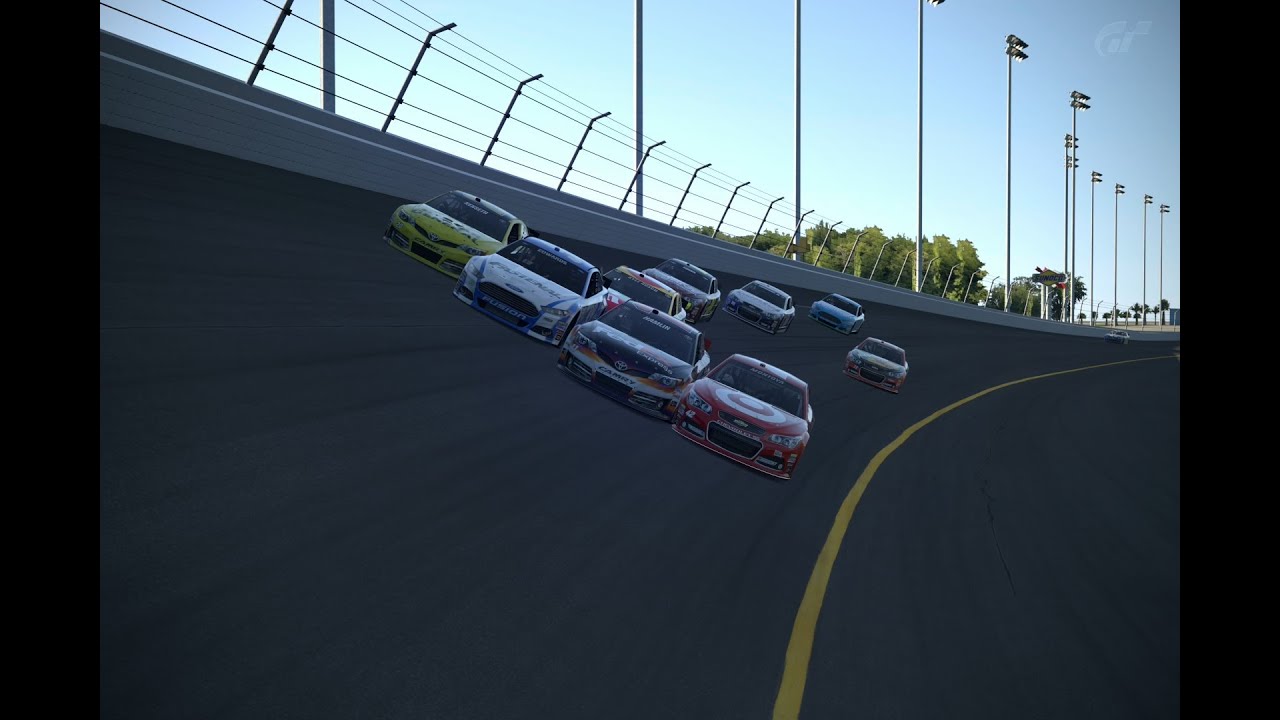 Gran Turismo 6 10 Lap Nascar Race at Daytona - YouTube