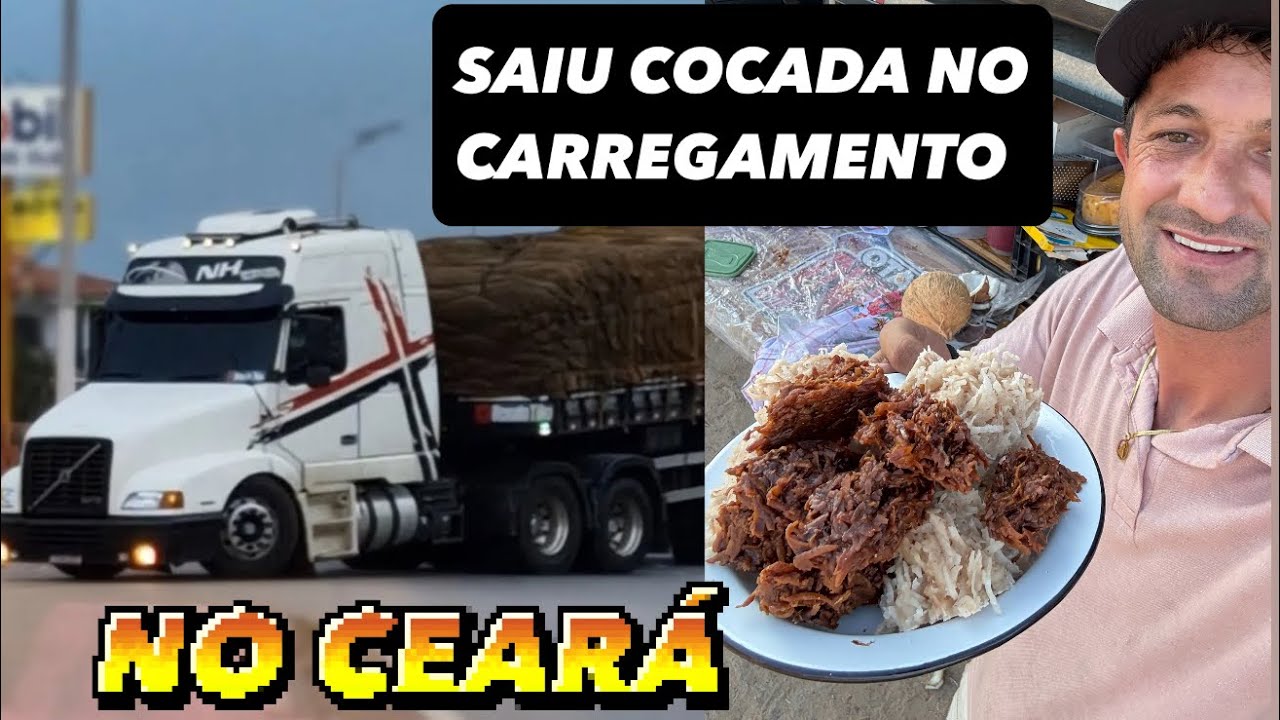CARREGAMENTO DO COCO NO CEARÁ/ VAI SER UMA VIAGEM DE 3700 KM ATÉ O CURITIBA