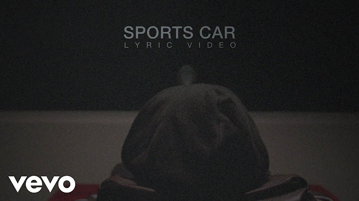 Tate McRae - Sports car (Lyric Video)