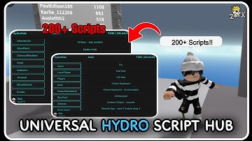 [ OP ] Universal Hydro Script Hub - ROBLOX SCRIPTS - Over 200+ Scripts