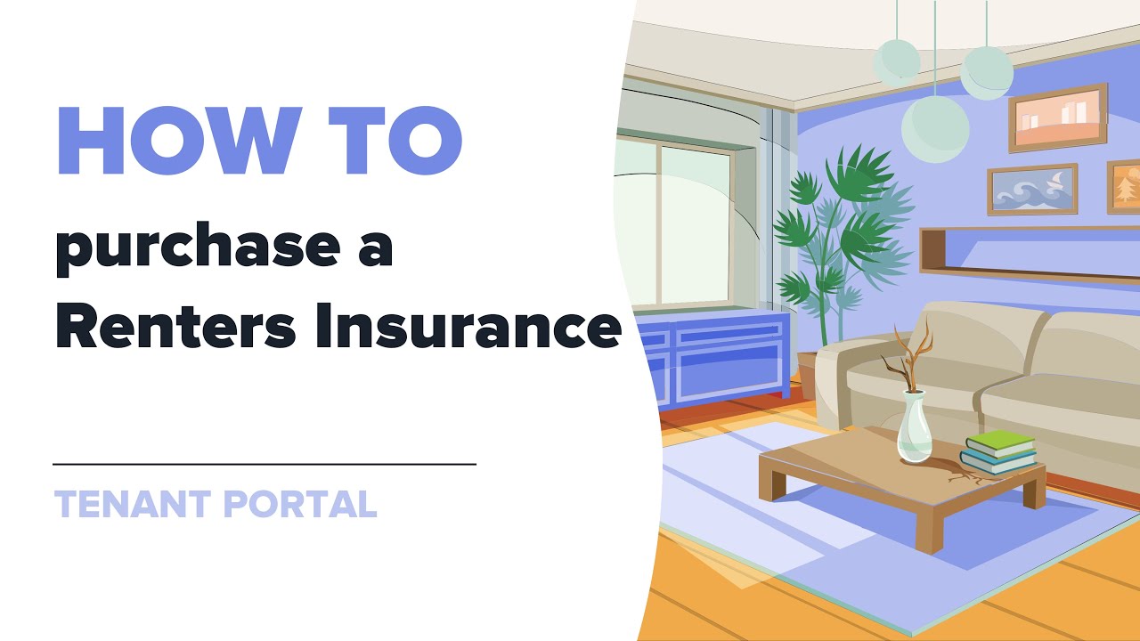 How to purchase a Renters Insurance (Tenant Portal)