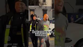Philly man was happy to be arrested by his twin brother 💀 #entertainment #comedy #shorts #funny