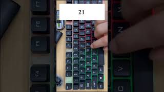 Leftwards Double Arrow Word Trick Code (21D0) | #keyboard #asmr #typing #asmrkeyboard #typingtrick