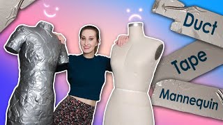 Making A Duct Tape Mannequin/Dress Form