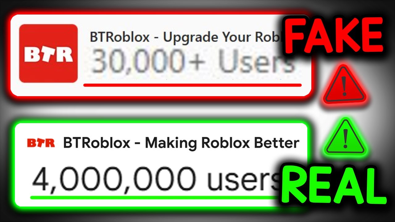 Do NOT install this Roblox extension...
