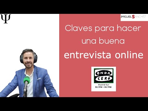 Como Hacer Una Buena Entrevista Online