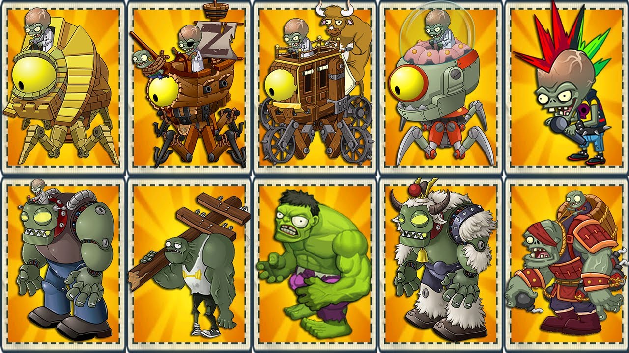 Plants vs Zombies 2 Final Boss - All Premium Plants Power-Up! vs All  Zomboss Fight 