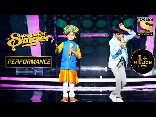 Fazil And Thanu's Phenomenal Performance On Mai Jat Yamla Pagla Deewana | Superstar Singer class=