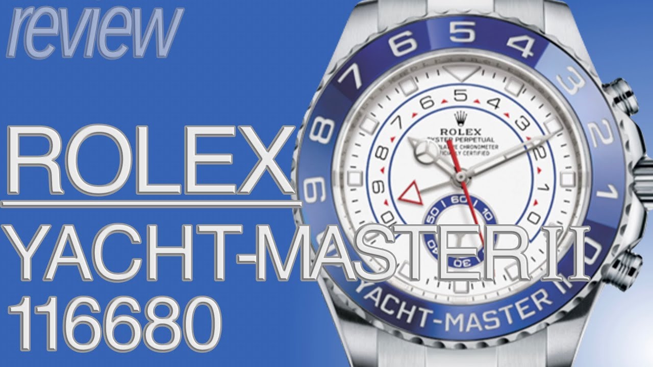 ROLEX Yacht-Master II Stainless Steel Ref.116680 Rolex Hands-On
