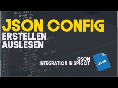 JSON CONFIGS | ERSTELLEN & AUSLESEN | Tutorial | JAVA