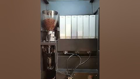 Coffee Vending Machine Guide Video 2------Open the Door
