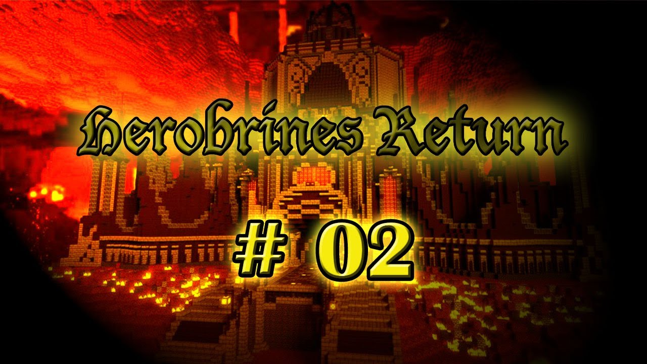 Let's Play Together Minecraft Adventure Map - # 02 - Herobrines Return ...