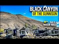 Rv living in gunnison colorado  black canyon of the gunnison national park  hiking