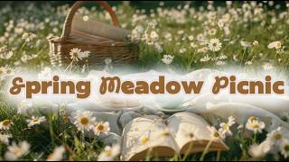 Spring Meadow Picnic 🌼 Relaxing Music for Study &amp; Calm Mind