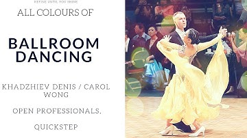 Khadzhiev Denis  /  Carol Wong,  QUICKSTEP,  ASIA OPEN PRO