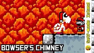Bowser's Chimney • Super Mario World ROM Hack (SNES/Super Nintendo)