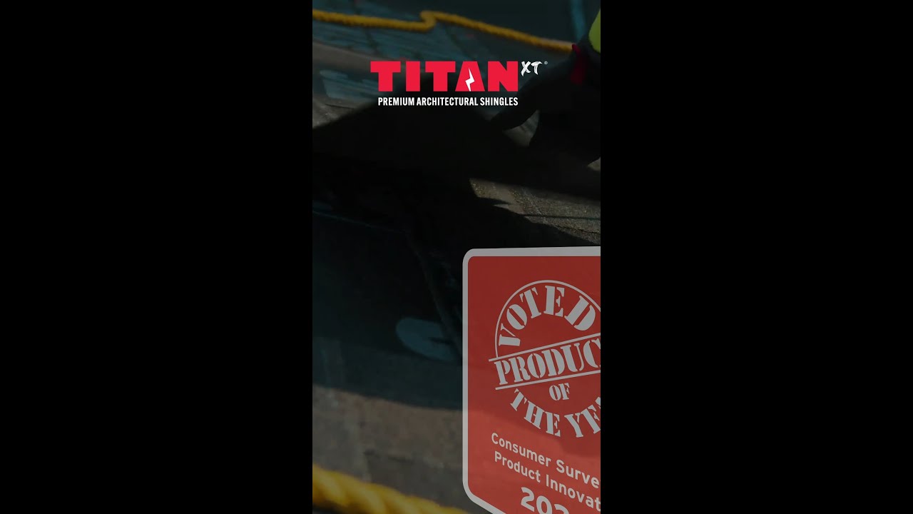 It’s no wonder Titan XT ® shingles were voted #1 by consumers in a recent survey