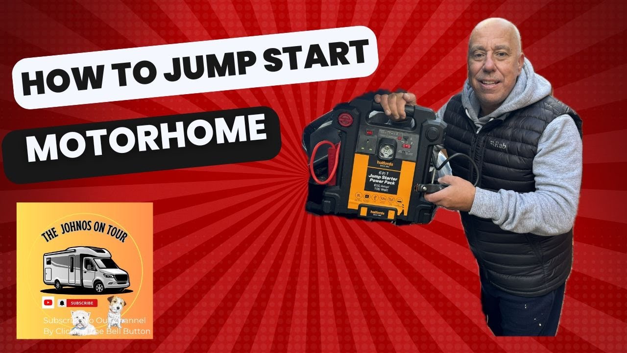 Easy Steps To Jump Start Your Motorhome! - YouTube