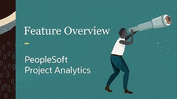 PeopleSoft Project Analytics