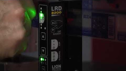 Clear Labels  - Ultrasonic Gap Sensor Option LRD 8200