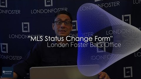 Florida MLS Status Change Form