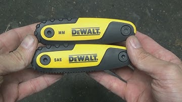 DeWALT Folding Locking Hex Key Set